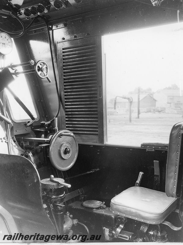 P20403
W class  inside cab view driver's side. 
