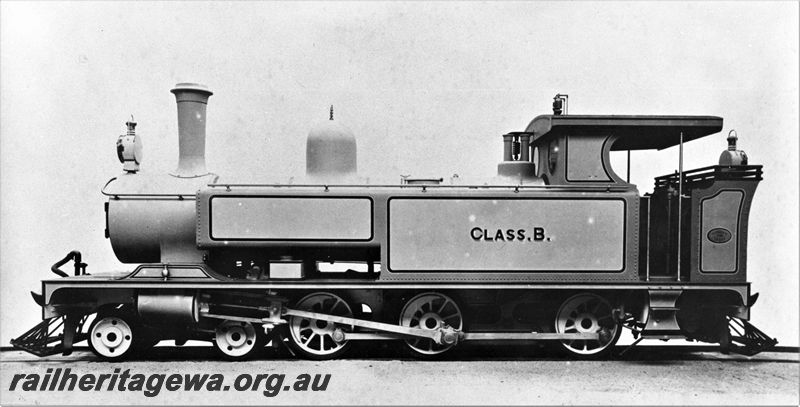 P20463
B class 180, with coupling chopper each end, builders photo, side view

