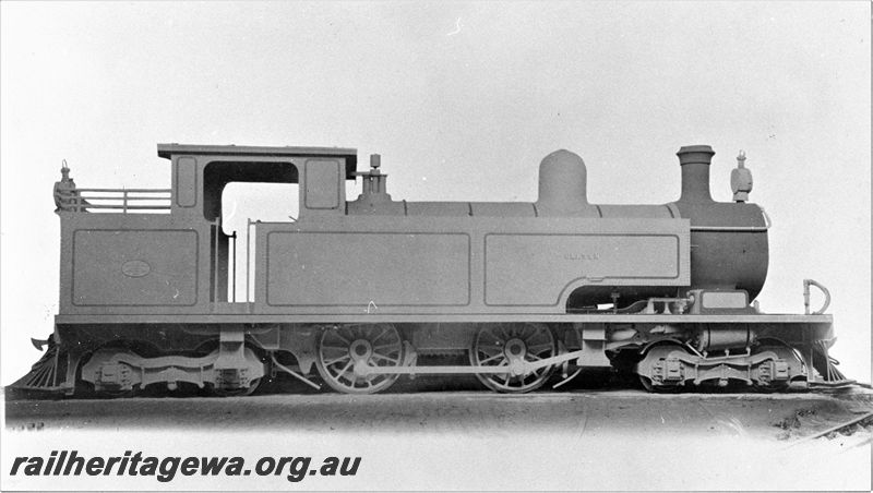 P20468
N class loco, builders photo, side view
