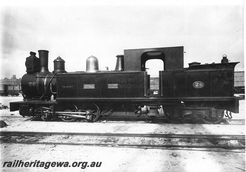 P20598
I Class 26 Single Fairlie (ex-New Zealand Railways S Class 215), Fremantle
