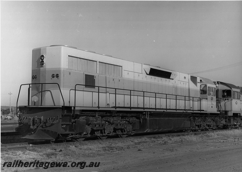 P20607
L Class 251 and J Class 103, Forrestfield locomotive depot
