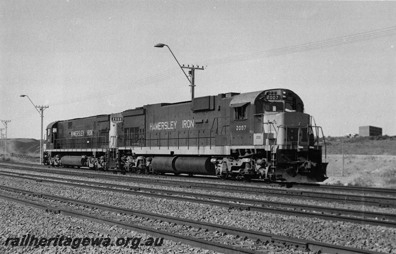 P20682
Hamersley Iron Alcos C636 Class 2007 and C628 Class 2000, Dampier, Pilbara
