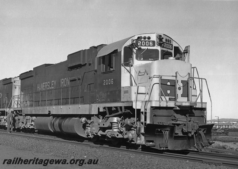P20685
Hamersley Iron Alco C636 Class 2006, later renumbered 3006, Dampier, Pilbara
