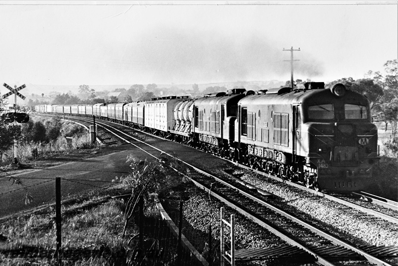 P21248
XA Class 1410 & XA Class 1407 departing Northam hauling 