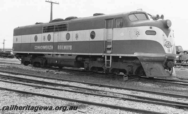 P21721
Commonwealth Railways GM class 16  at Kalgoorlie (Parkeston)
