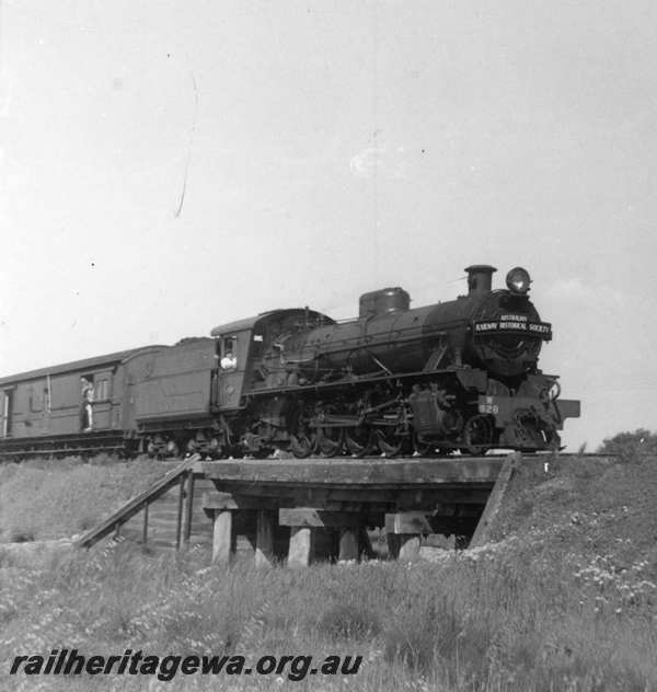 P21773
W class 928 ARHS Greenhills tour near Greenhills. YB line. 
