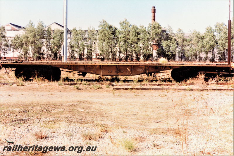 P21961
QCF class 40752, ex MRWA NC class 344, yellow livery, Robb Jetty, side view
