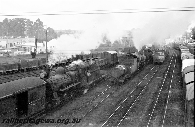 P22115
Collie Yard looking east. BN Line. 
