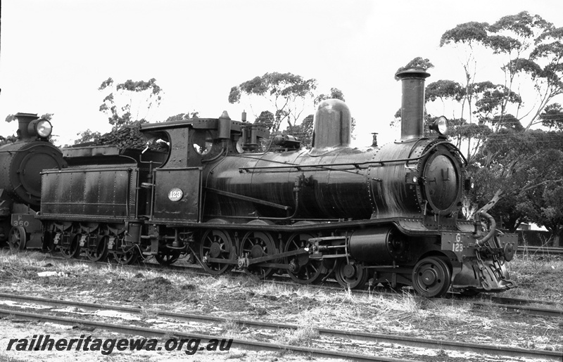 P22127
G class 123 at East Perth loco depot. ER line.
