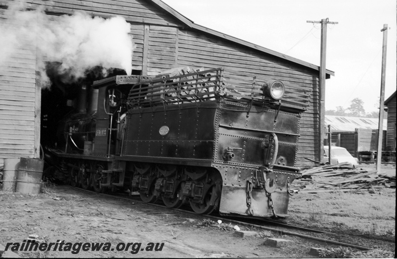 P22283
SSM No 2 at Deanmill loco shed.
