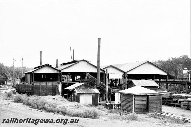 P22597
Millars Jarrahdale timber mill, 
