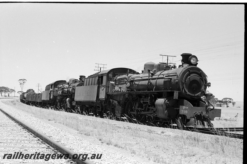 P22615
Pm class 708 & Pm class 708 hauling No 112 goods near Livesey Siding. EGR line.  
