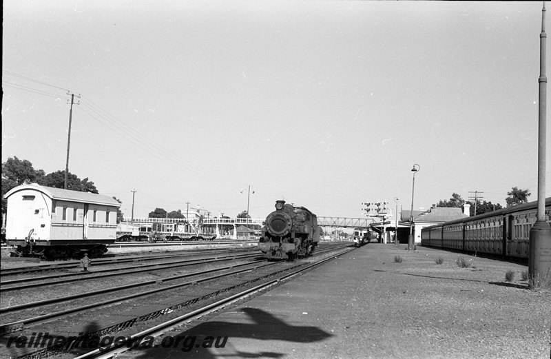 P22729
View  of Midland platform looking west. ER line 
