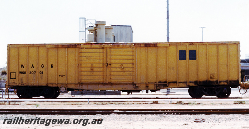 P23722
WSB class 30701 standard gauge breakdown equipment van -side view
