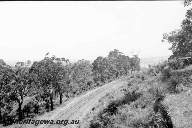 P23784
Track on a leg of the Zig Zag, UDDR line, trackside view looking along the line
