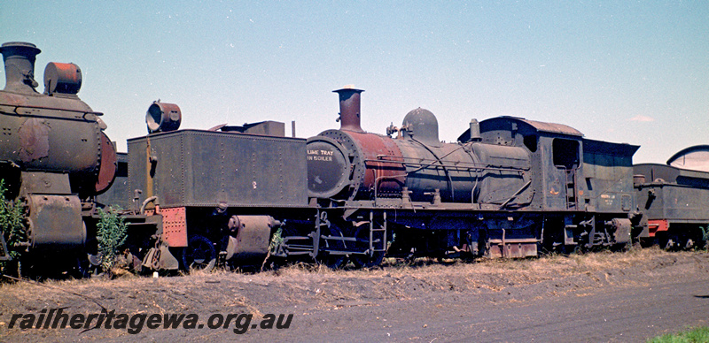 P24148
MSA class 491, awaiting scrapping at Midland workshops, ER line, front and side view
