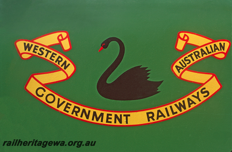 P24338
WAGR Insignia on WAGR Bus. 
