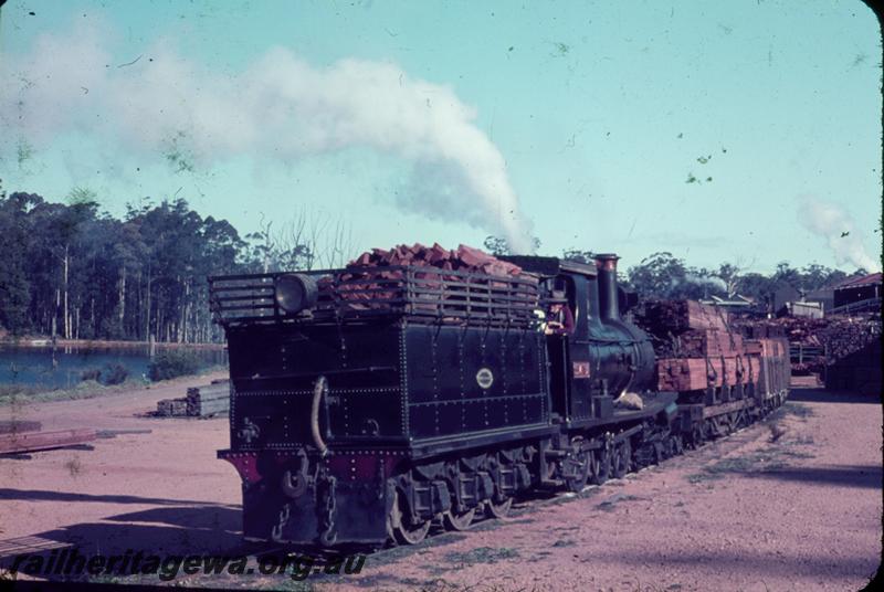 T00011
ARHS Vic Div visit, SSM loco, timber wagons, Dean Mill, shunting 
