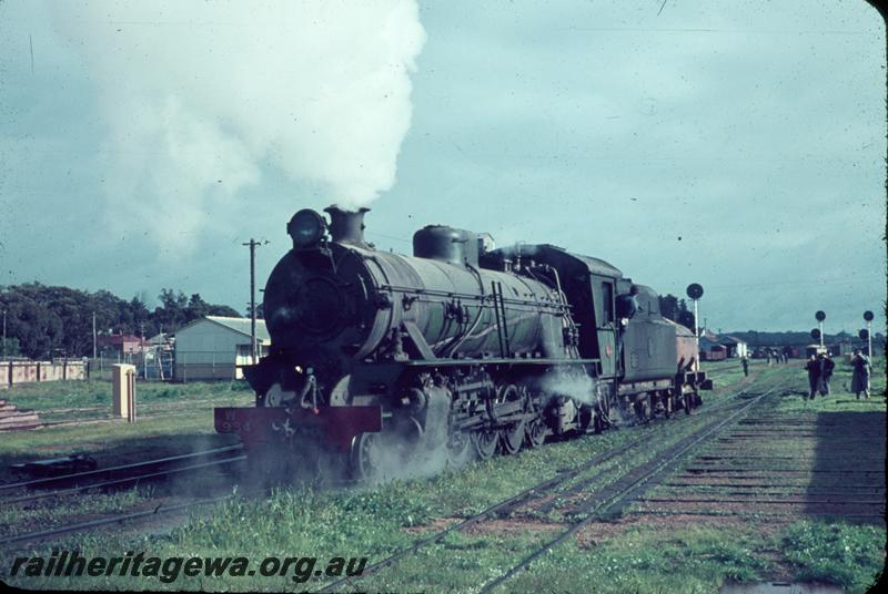 T00024
ARHS Vic Div visit, W class 934, Narrogin, GSR line, shunting
