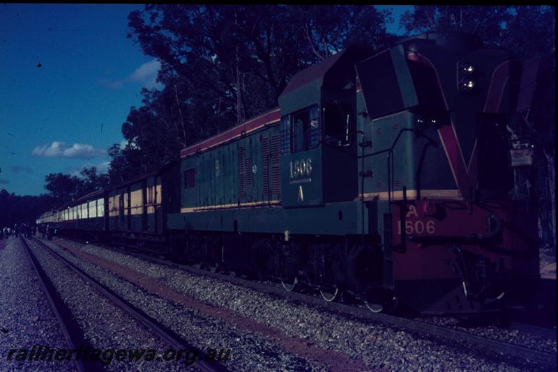 T00086
 A class 1506, Jarrahdale line, ARHS tour,
