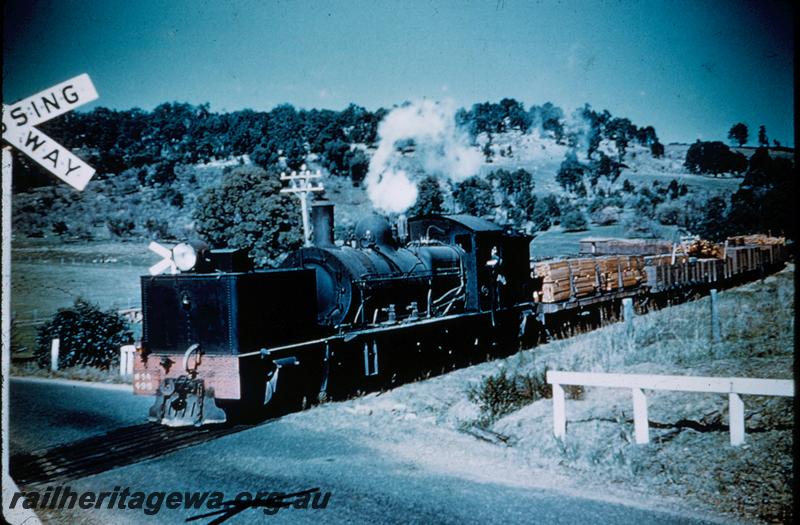 T00247
MSA class 499 Garratt loco, PN line, timber train
