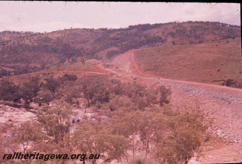 T00309
Standard Gauge construction, Avon Valley line, view from Monument Hill to Explosion Hill
