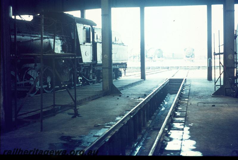 T00396
Roundhouse, Collie loco depot, internal view
