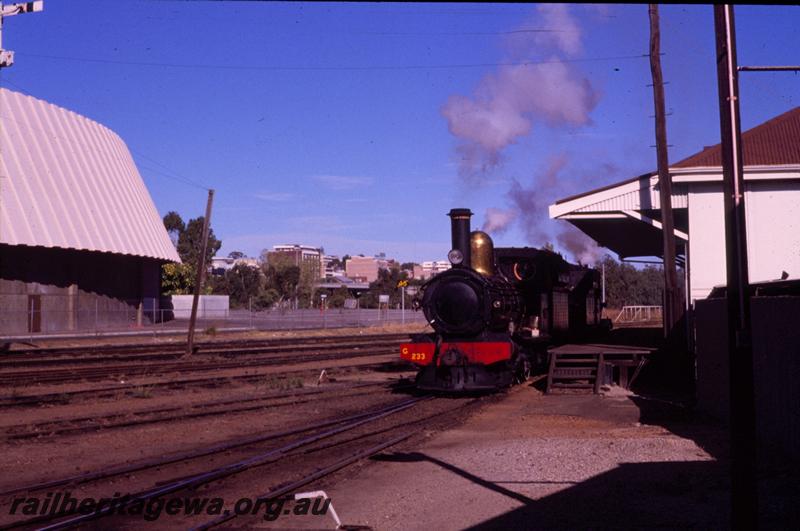 T00467
Centenary of the Fremantle to Guildford Railway, G class 233, Perth Yard
