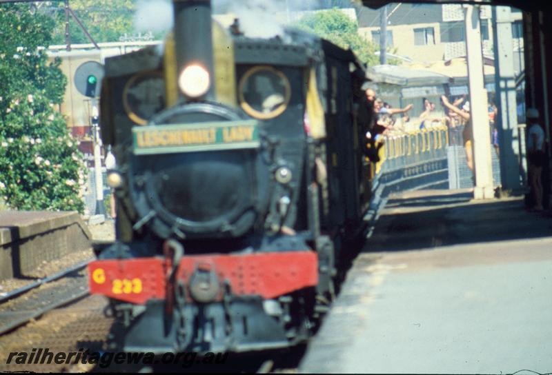 T00473
Centenary of the Fremantle to Guildford Railway, G class 233, on tour train
