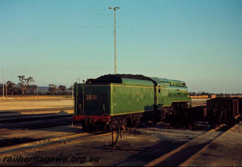 T00506
NSWGR loco C3801, rear view, Forrestfield Yard
