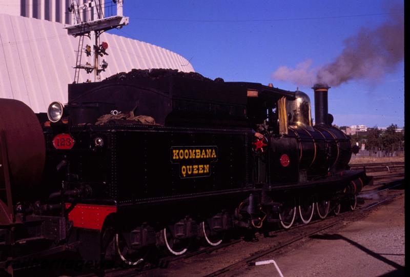 T00550
Centenary of the Fremantle to Guildford Railway, G class Koombana Queen, Perth Yard
