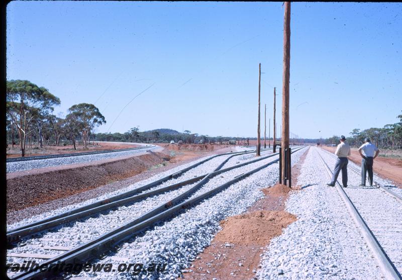 T00607
Track work, yard, Koolyanobbing, looking east
