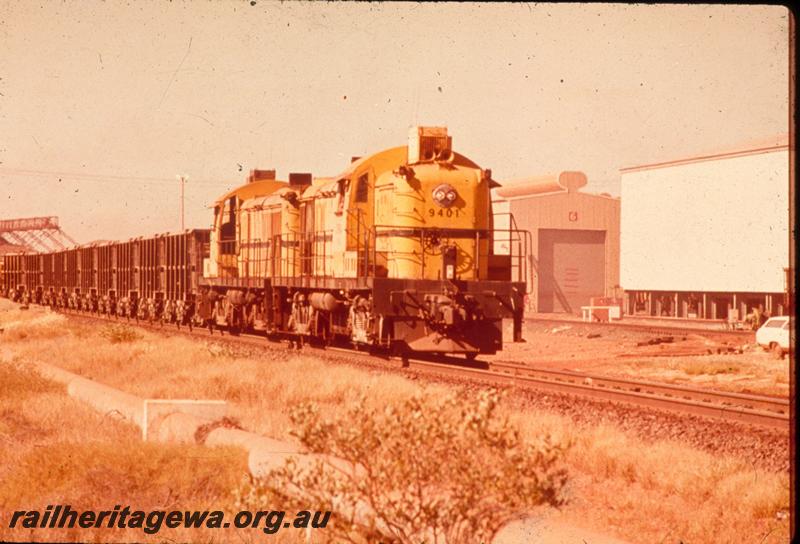 T00678
Robe River Alco RS3C class 9401 and 9405 locos, Cape Lambert, 
