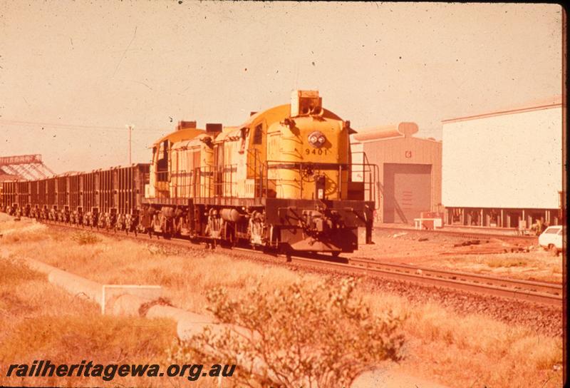 T00678
Robe River Alco RSC3 class 9401 and 9405 locos, Cape Lambert, 
