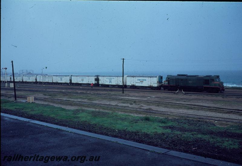 T00712
X class heading train of refrigerated wagons
