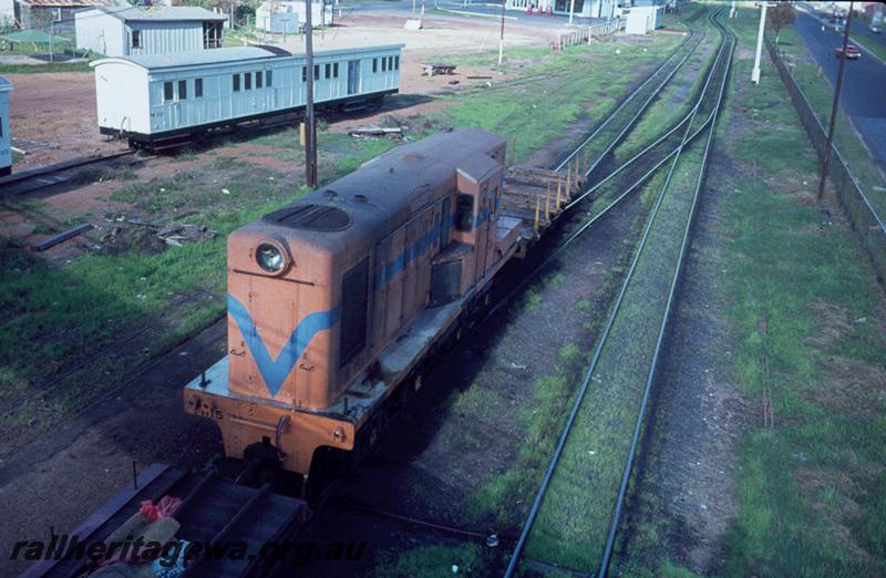 T00727
Y class 1115, VW class 5123 workers van, ex ACL class 404, Bunbury, SWR line. 
