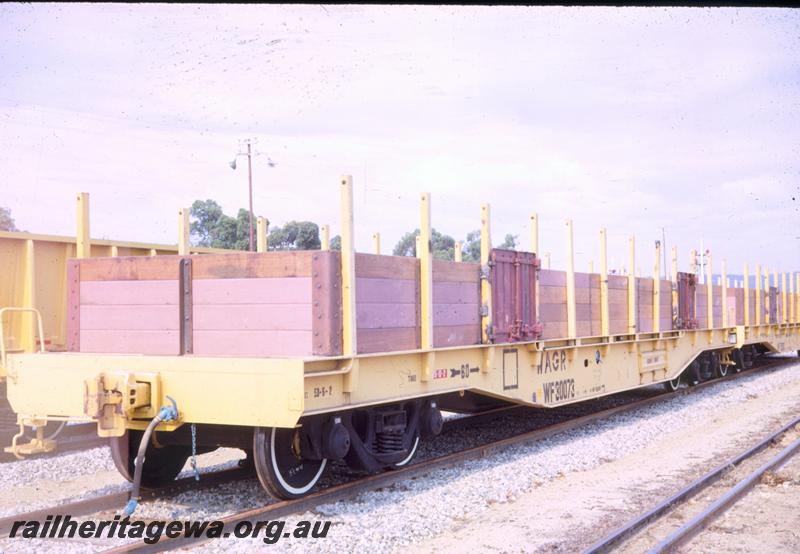 T00758
WF class 30073, (later reclassified to WFDY), with temporary wooden sides
