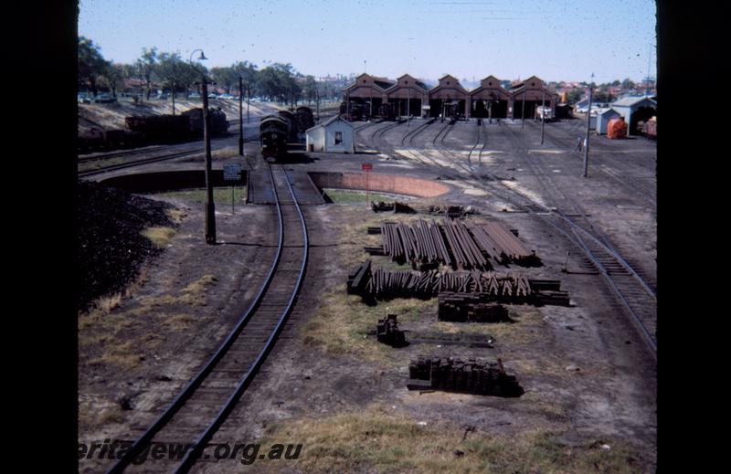 T00789
Loco Depot, East Perth, looking north towards loco sheds

