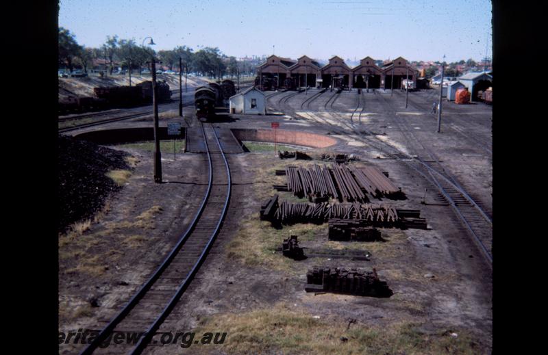 T00789
Loco Depot, East Perth, looking north towards loco sheds
