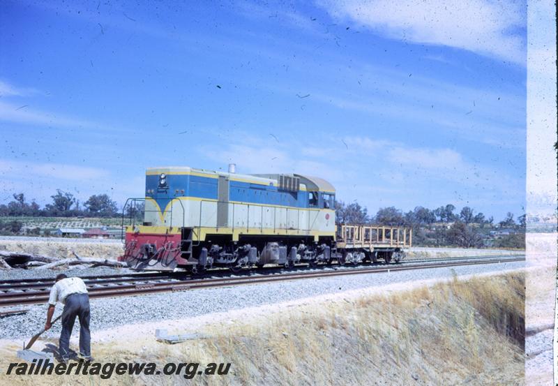 T00797
J class loco, Track work, Standard Gauge
