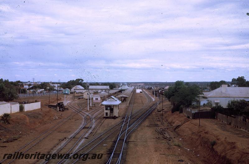 T00806
Signal box, Kalgoorlie from Maritana Street bridge
