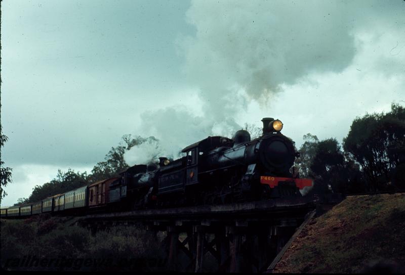 T00927
FS class 460, FS class 452, trestle bridge, tour train
