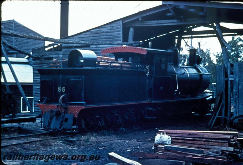 T00940
YX class 86, rear view, Donnelly River Mill
