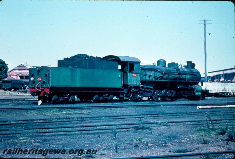 T00955
PM class 714, Midland, end and side view, taken before the addition of ladders on the rear of the tender
