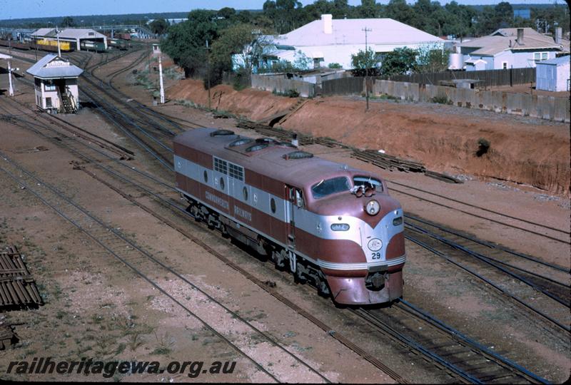 T01003
Commonwealth Railways (CR) GM class 29, signal box, Kalgoorlie
