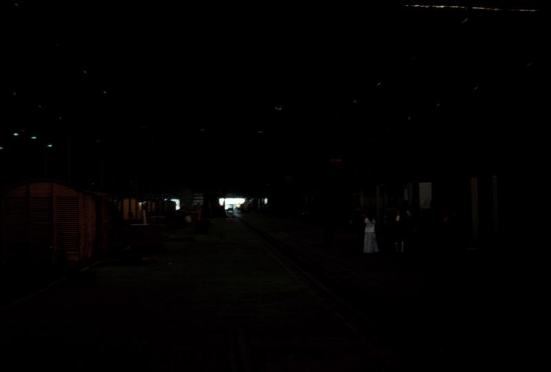 T01030
Freight Terminal, Kewdale, internal view. (very dark image)
