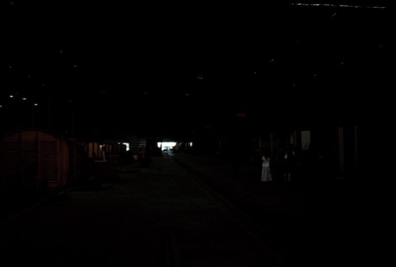 T01030
Freight Terminal, Kewdale, internal view. (very dark image)
