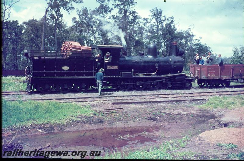 T01163
SSM loco No.2, tour train
