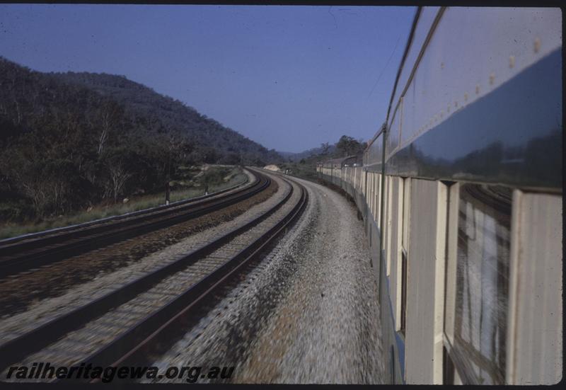 T01265
Passing loop, Jumperkine, Avon Valley Line, from passing train
