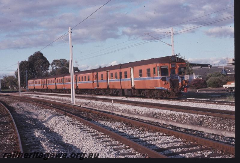 T01394
ADG class railcar on set, orange livery
